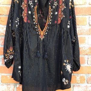 Johnny Was Astraea top NWOT